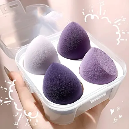 Wholesale 4Pcs Makeup Sponge Blender Set