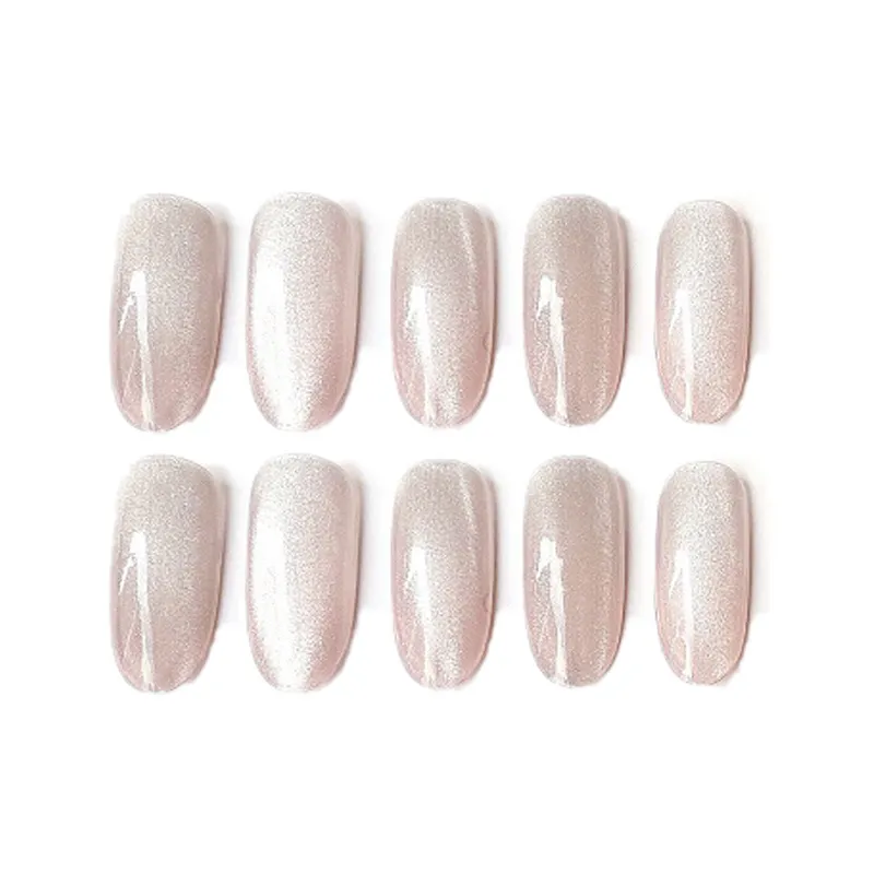 Wholesale 24 PCS Shiny False Nail for Woman