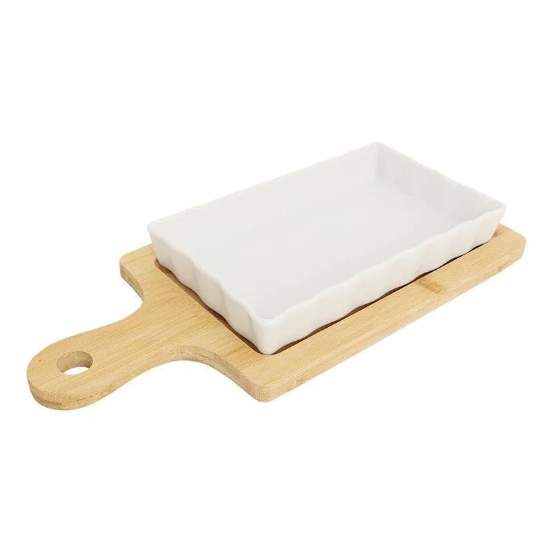 Wholesale Ceramic Snack Tray