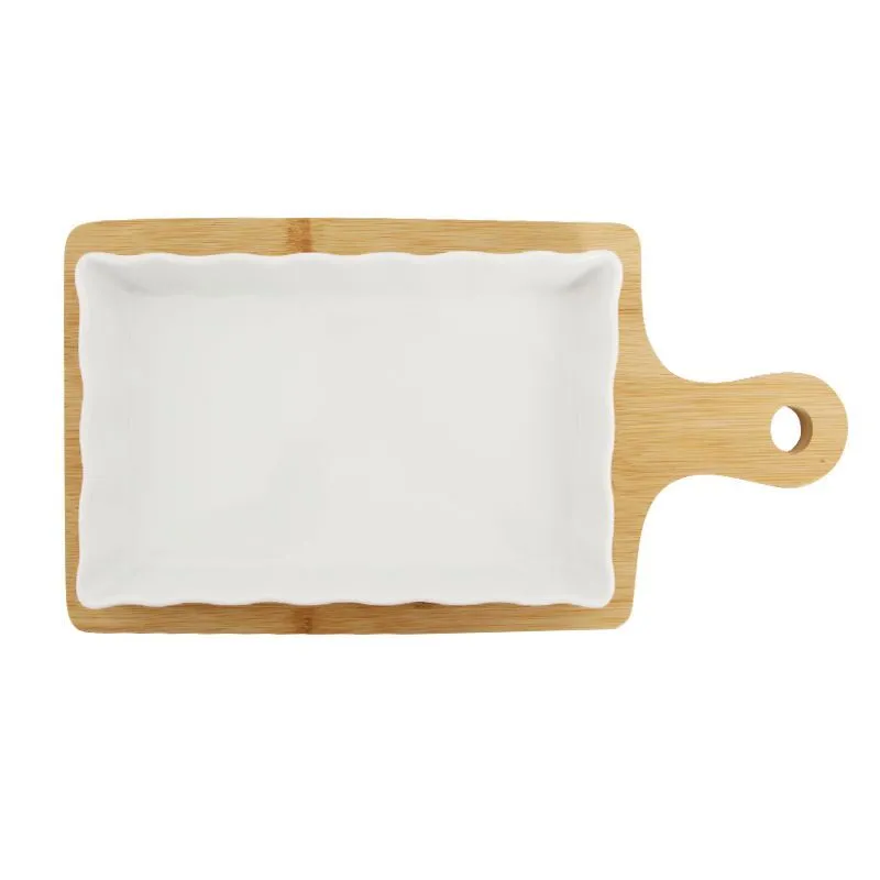 Wholesale Ceramic Snack Tray