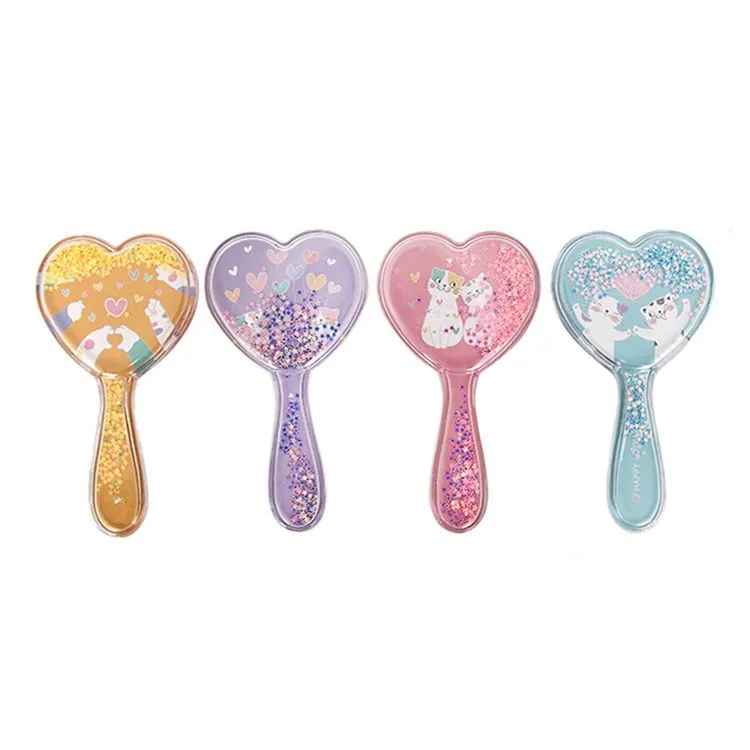 Wholesale Heart-Shaped Children Hair Brush