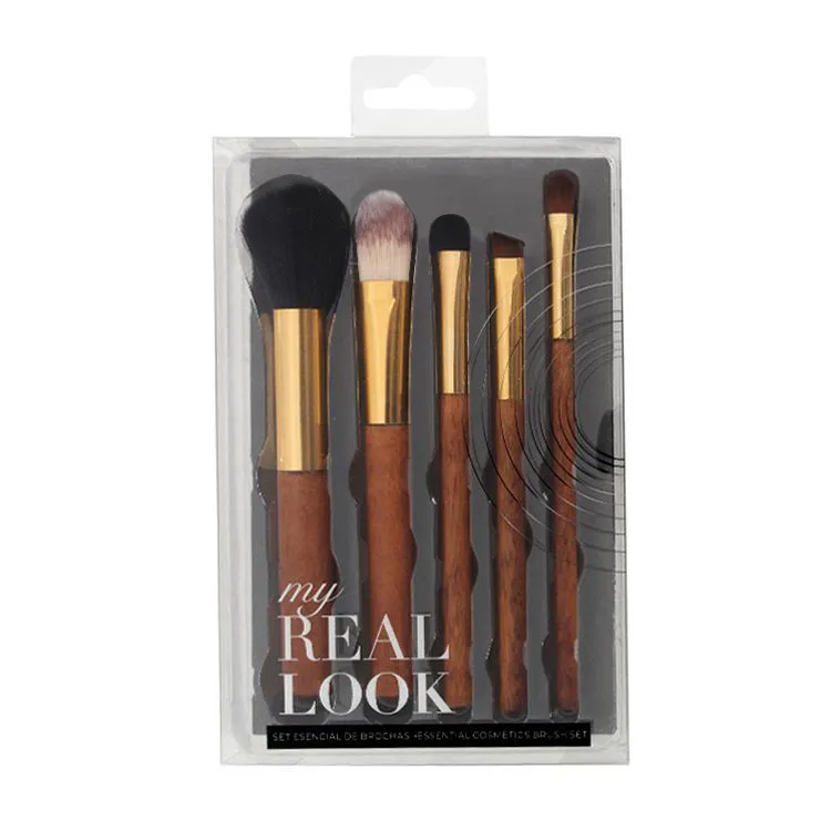 Wholesale Makeup Brush Set with Wood Handle