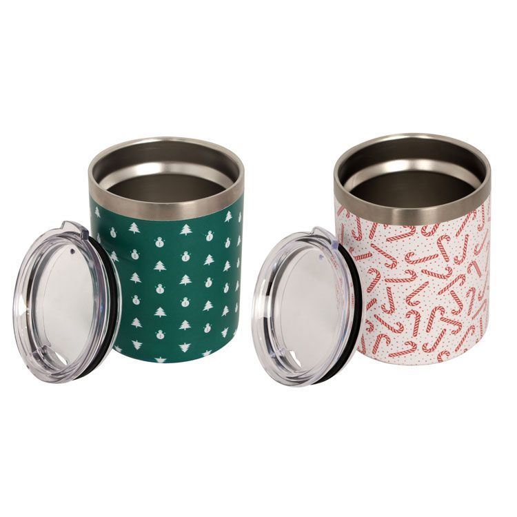 Chrismas wine tumblers
