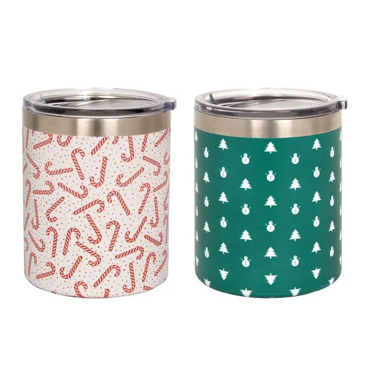 Wholesale Best-selling 12oz New Chrismas Wine Tumblers