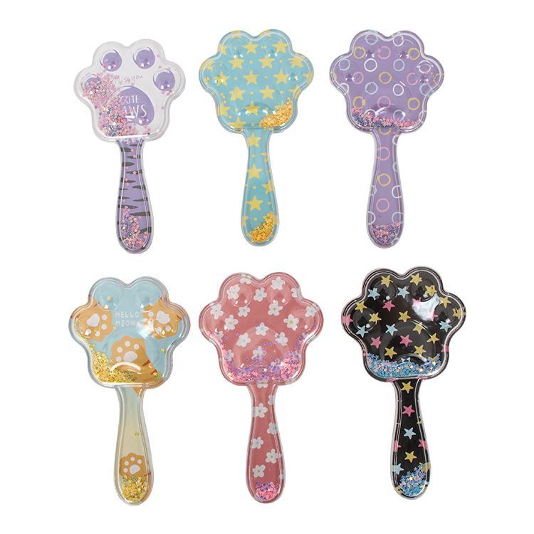 Wholesale Footprint-Shaped Children Hair Brush
