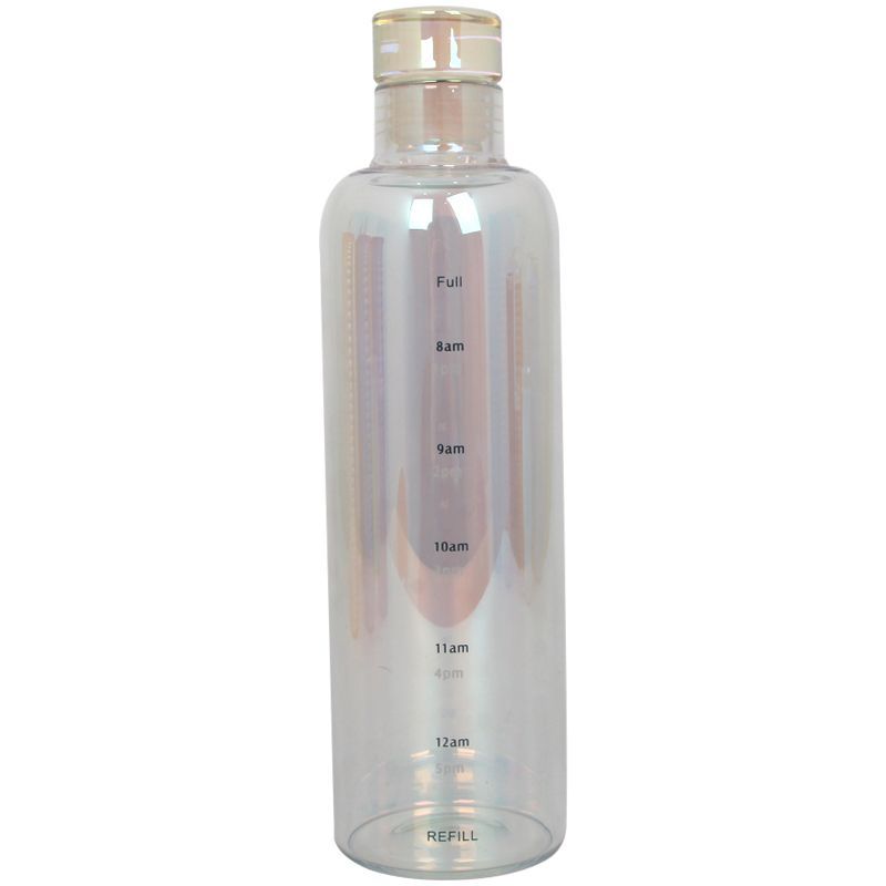 electroplated glass bottle