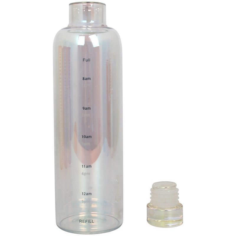 electroplated glass bottle