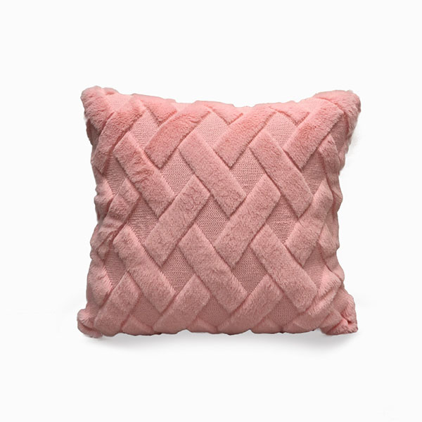 wholesale Solid plush throw pillow