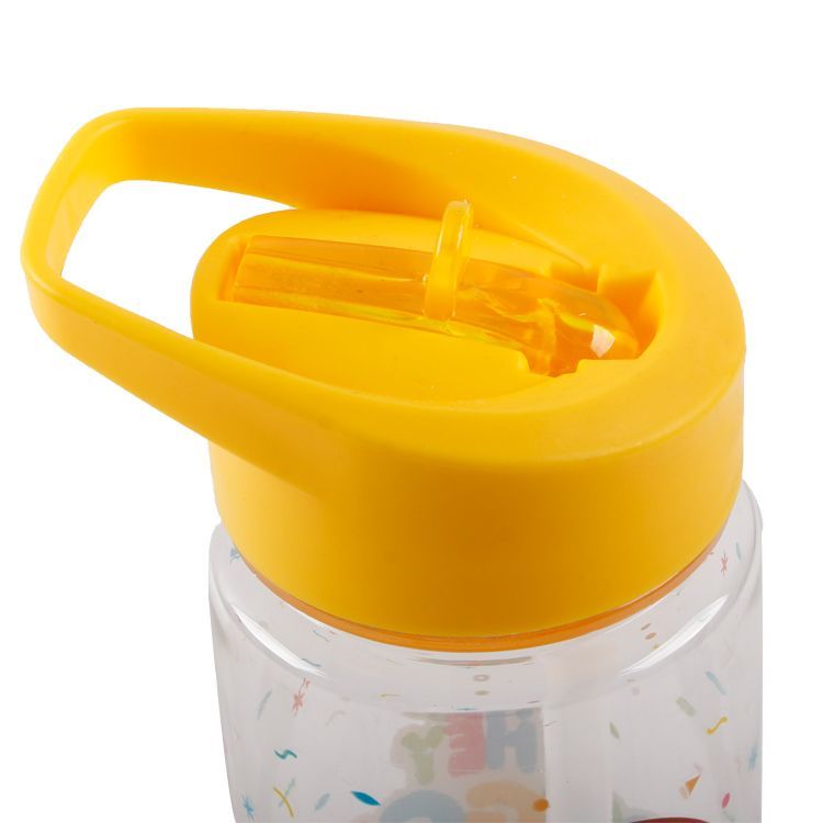 yellow plastic tumbler