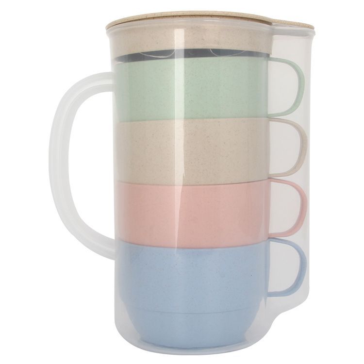 Plastic water jug set