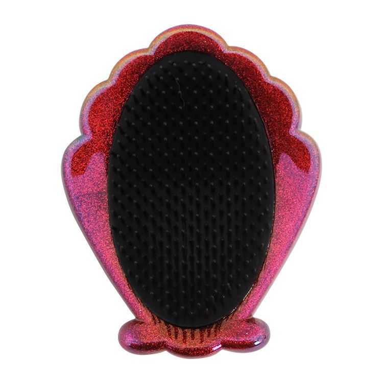 Wholesale Shell-Shaped Gliter Hair Brush