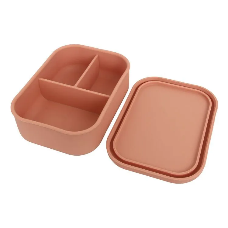 3 Compartment Silicone Lunch Box