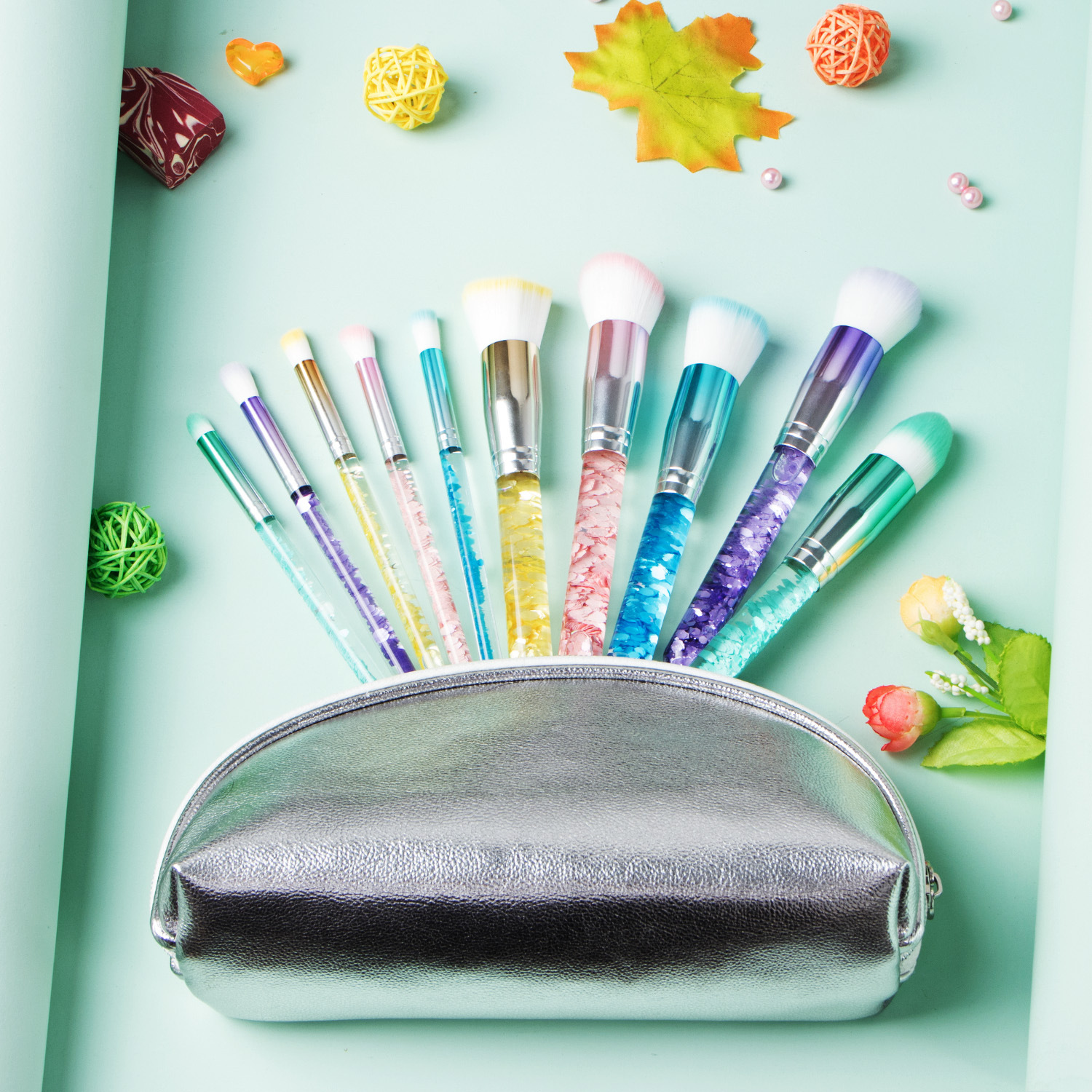 Wholesale Colorful Makeup Brush Set