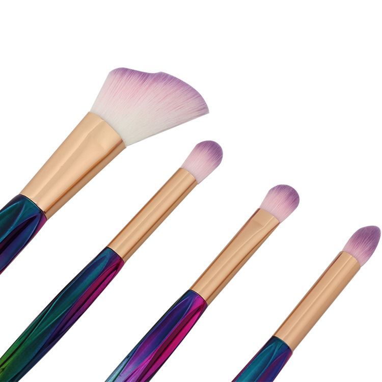 Wholesale Makeup Brush Set with Colorful Handle