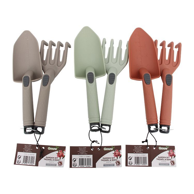 2PC Plastic Garden Tools Set Manufacture From China