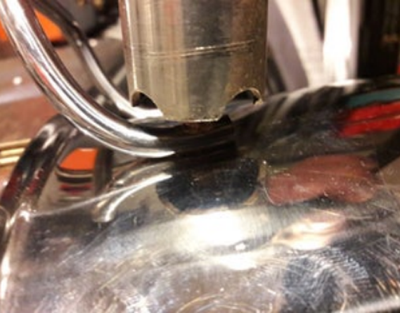 soldered