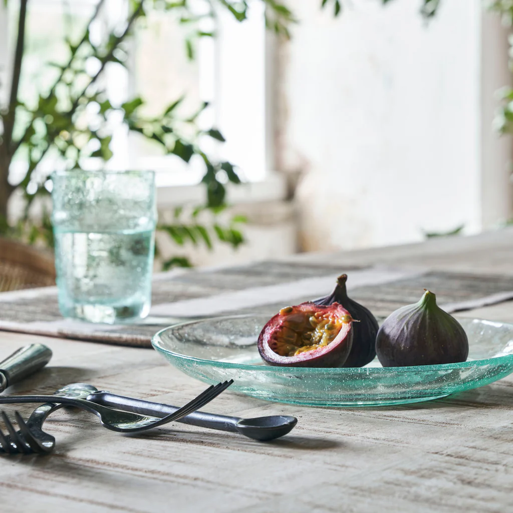 Glass Bowl And Plate 2025040710301142