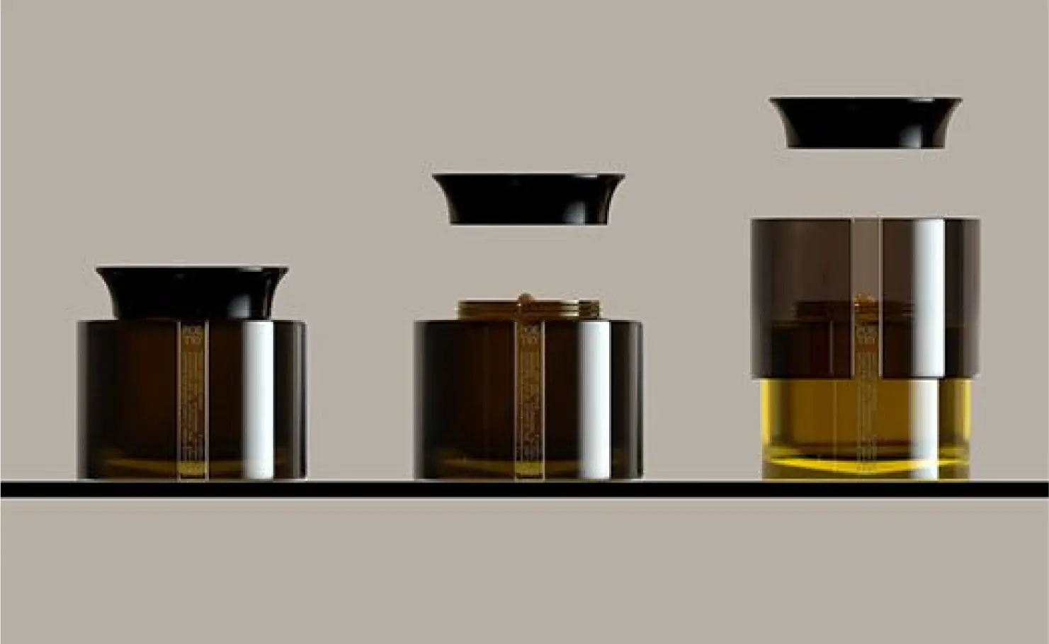 suprimentos para cuidados pessoais - frascos de viagem