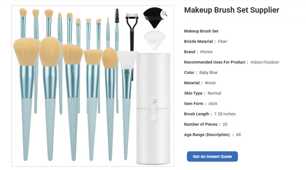 Makeup Brush Set