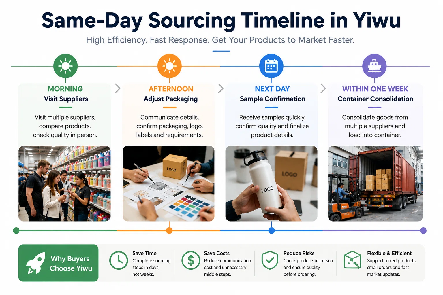 Same Day Sourcing Timeline
