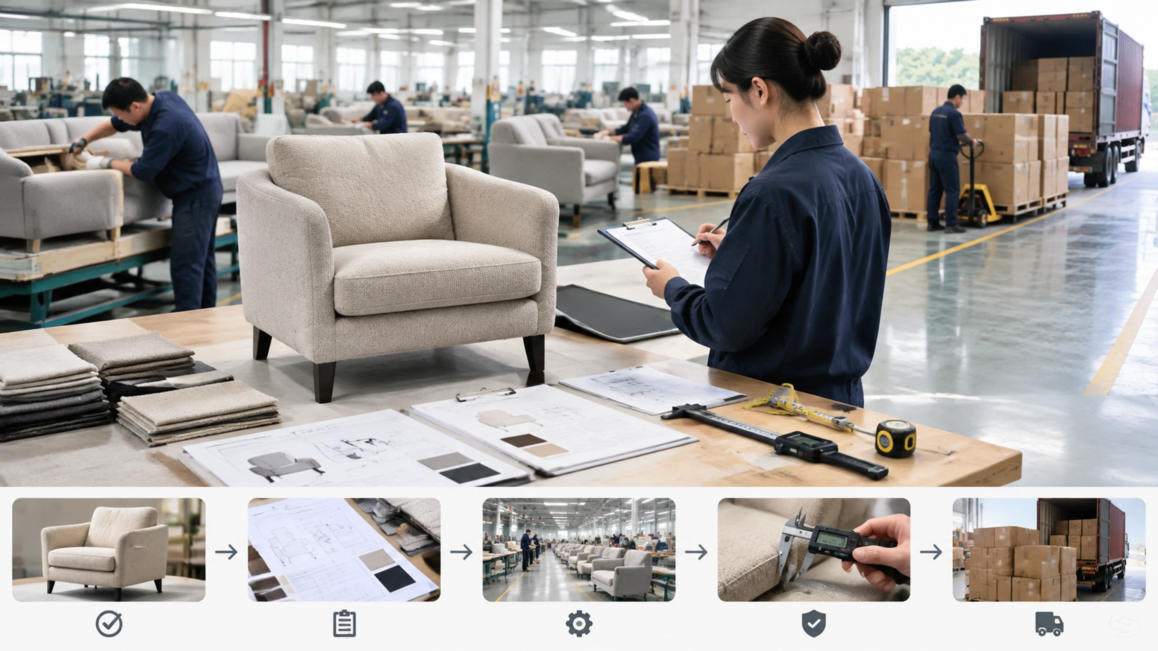 foshan factory workflow