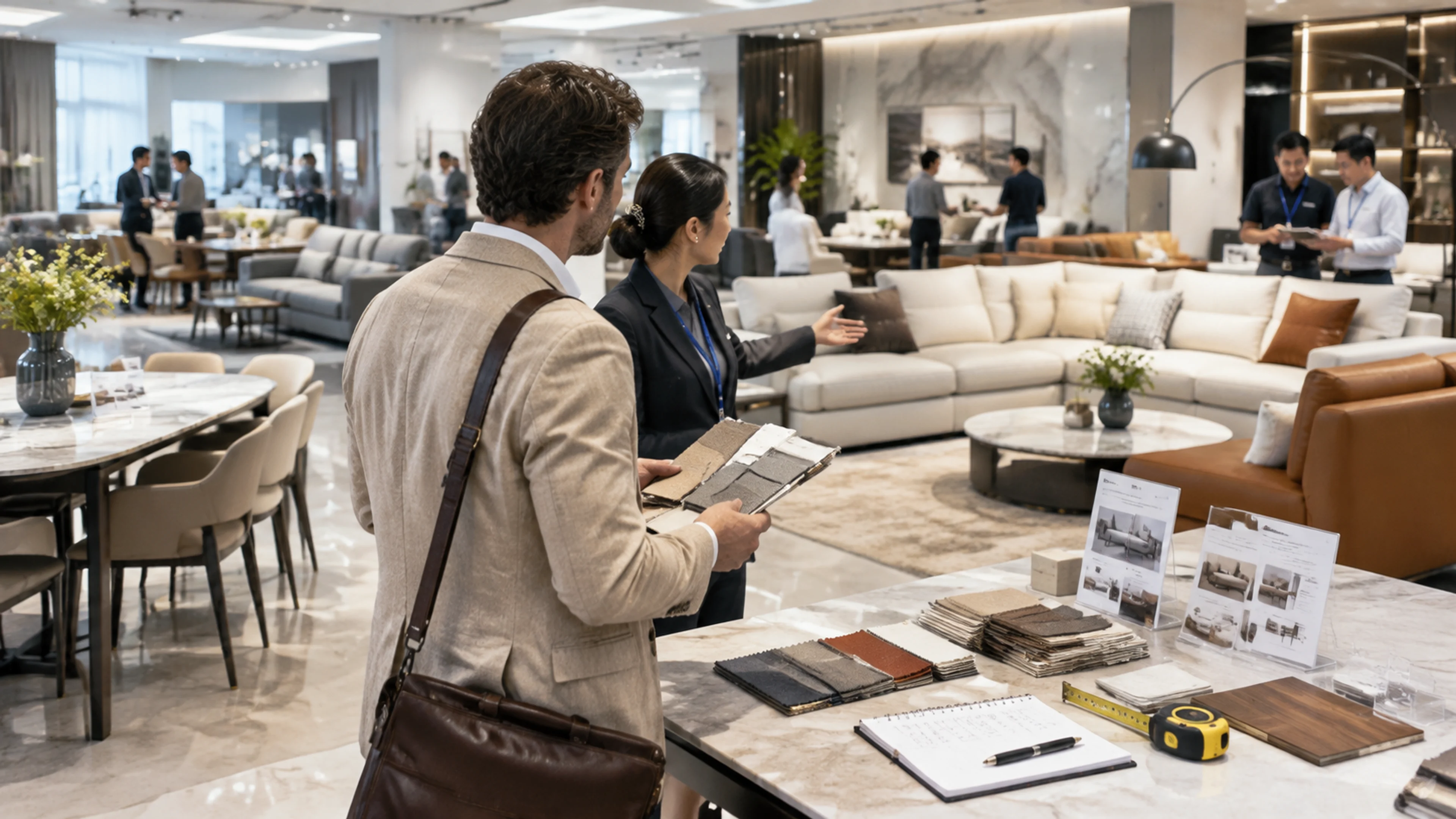 foshan showroom comparison